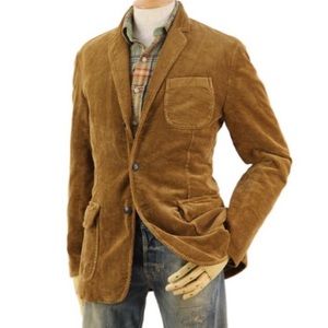 Men’s Corduroy 3 button sports coat